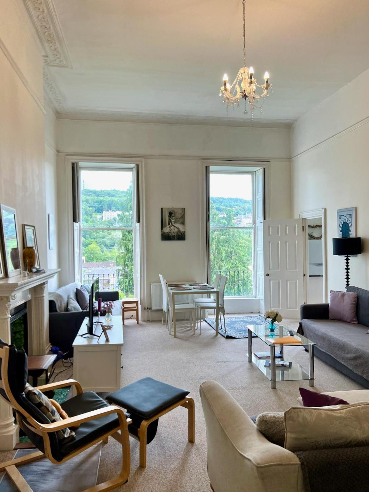 Grosvenor Apartments In Bath - Great For Families, Groups, Couples, 80 Sq M, Parking Zewnętrze zdjęcie