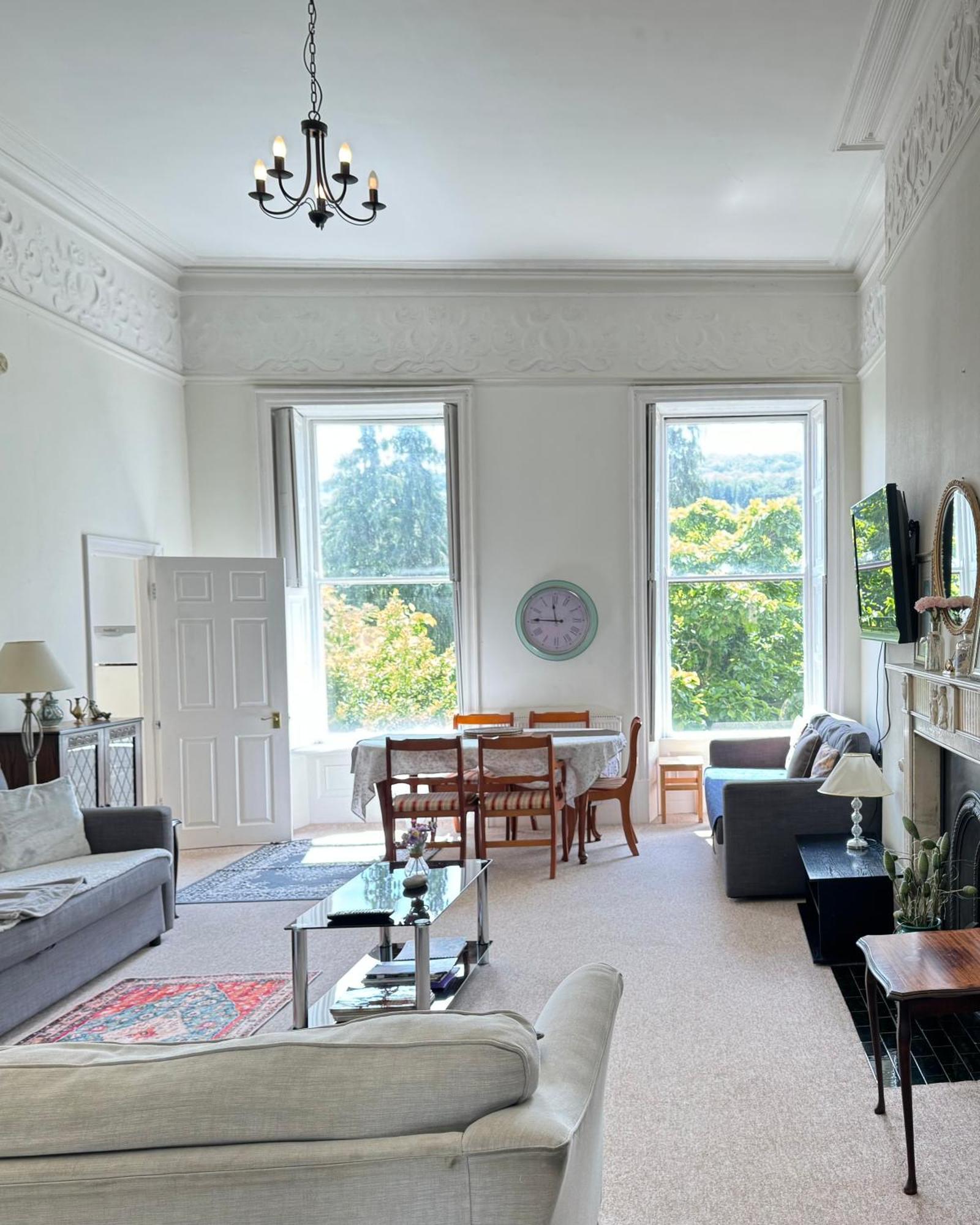Grosvenor Apartments In Bath - Great For Families, Groups, Couples, 80 Sq M, Parking Zewnętrze zdjęcie